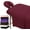 Burgundy, variant on London Linens 3-Pc Massage Table Sheets Set Thick Table Cover, Fitted Sheet & Face Rest Cover, Navy Blue