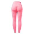 thumbnail image 6 of Women High Waisted Yoga Pants Workout Butt Lifting Scrunch Booty Leggings Tummy Control Anti Cellulite Textured Tights, Pink/ Black/ Blue/ Grey, 6 of 6