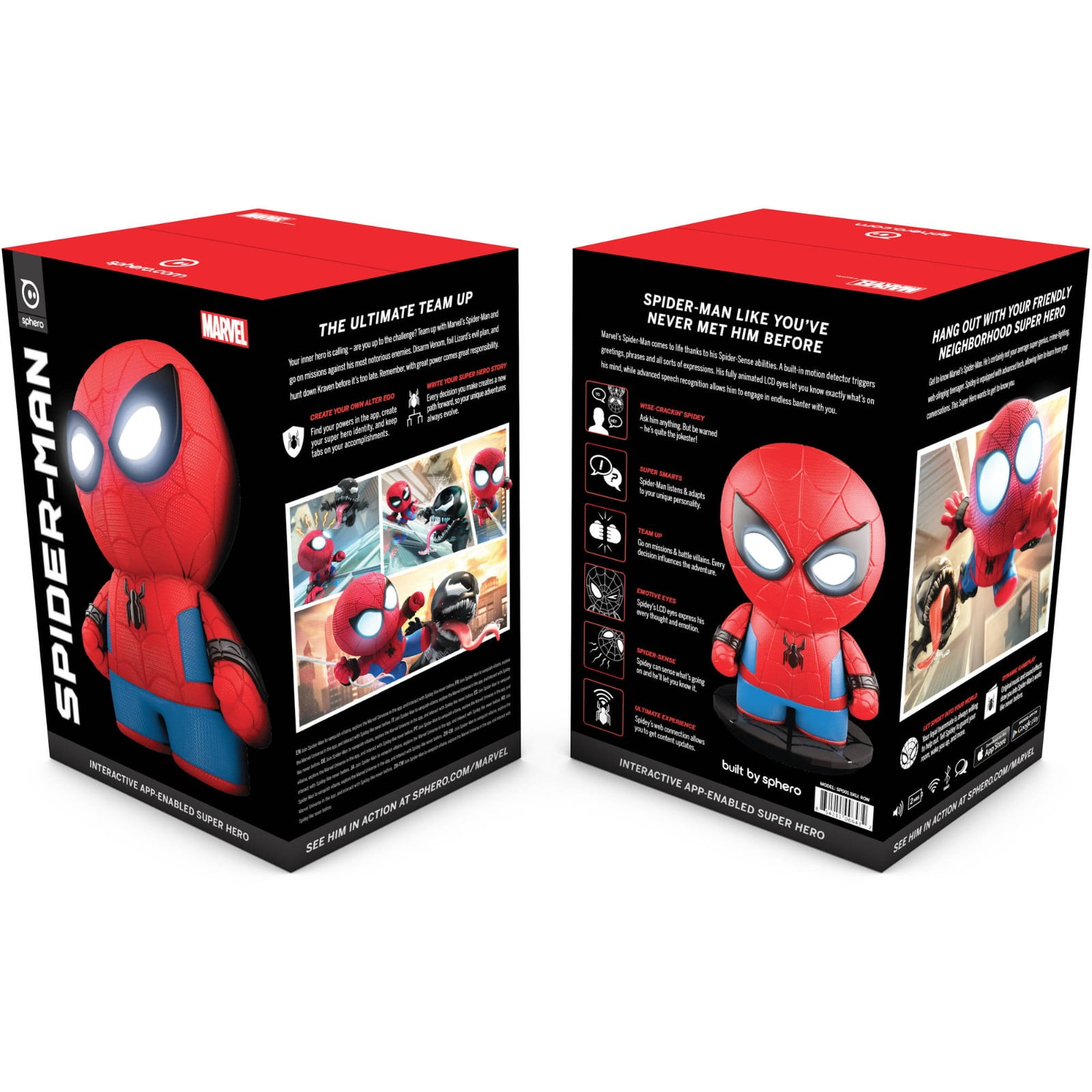 sphero spiderman app