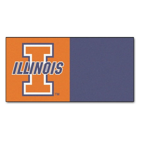 Fanmats Collegiate 18 x 18 in. Carpet Tiles
