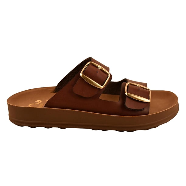 Sandalias Nomadas Mujer Comodas Estilo Elegancia Casual cafe 25