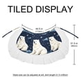 thumbnail image 5 of Polar Bear Elegant Chiffon Beach Dress with Polyester Straps - for Your Sunny Day at the Beach, 5 of 6