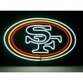 thumbnail image 2 of Queen Sense 17"x14" San Francisco Sports Team 49er Neon Sign Man Cave Handmade Neon Light 117SF49L, 2 of 2