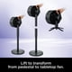 thumbnail image 3 of Pedestal y mesa reacondicionados FlexBreeze de Fan Shark, color negro, 3 of 9