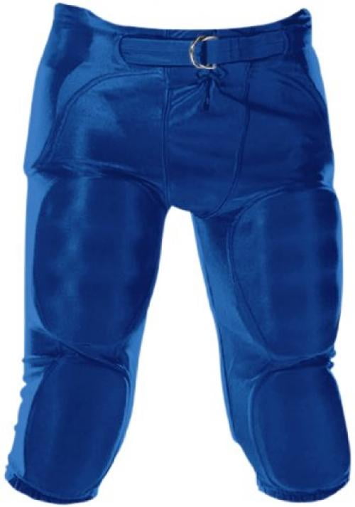 Youth Dazzle Football Pants w/ Pads Royal/MED