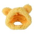 thumbnail image 1 of Disfraz de gato sombrero gorro de fiesta orejeras de protección contra el ruido para animales pequeños Yinane Tocados para gatos amarillo, 1 of 8