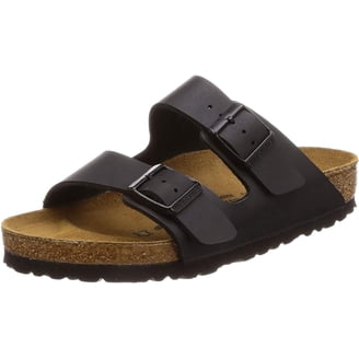 Birkenstock Arizona PROF Birko-Flor Sandal, 37, Black - Walmart.com