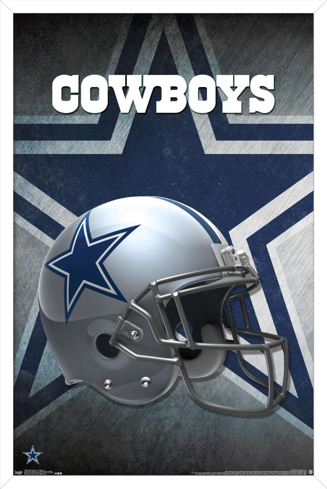 NFL Dallas Cowboys Helmet 16 Poster