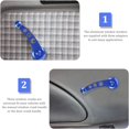 thumbnail image 5 of 1 Set Car Window Handle Aluminum Alloy Window Crank Handle Universal Car Window Handle- Blue, 5 of 5