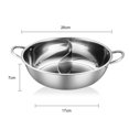 thumbnail image 4 of Olla caliente china de acero inoxidable 2 en 1 estufa de Ehuebsd Gas dividida Cocina de Inducción 2 celosías suministros de cocina, 4 of 4
