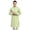 Green, variant on Sojanya (Since 1958) Men'S Cotton Linen White Checked Only Long Kurta, Size 44