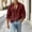 Wine, variant on ZUBKTE Mens Button Down Shirt Casual Long Sleeve Shirts | Spread Collar, Hippie Beach Tops, Solid Color, Summer Beach Wedding, Shirts for Men
