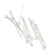 thumbnail image 5 of 2x 500 Piezas de Agujas Ojo Herramienta para Coser Manaulidad Collar Ropa de Color Plata Sunnimix alfileres de ojo, 5 of 8