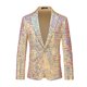 thumbnail image 1 of Ceisia Men's Casual Color Block Jacket Zip Up Closure Gift Long Sleeve Fashion Outerwear with Pockets, 1 of 9