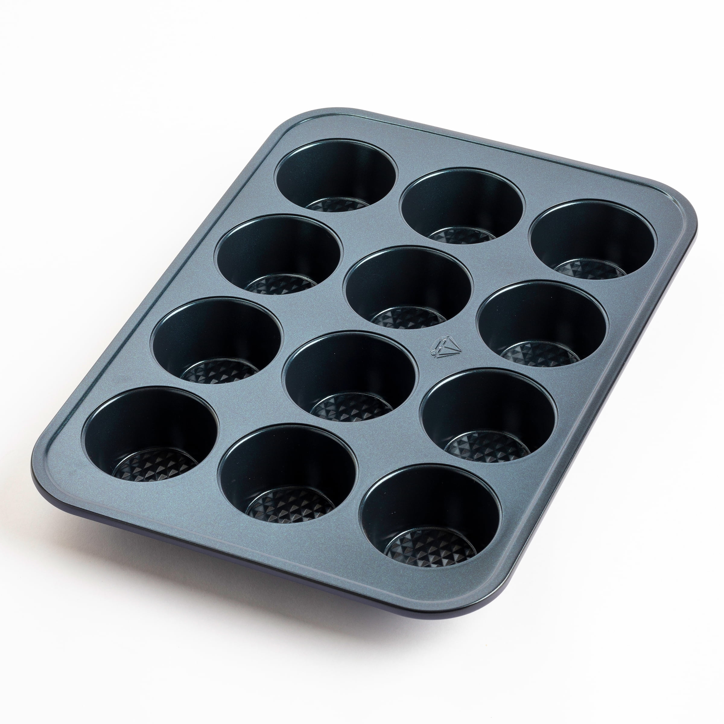 Blue Diamond Bakeware Nonstick 12-Cup Muffin Pan