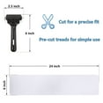 thumbnail image 7 of Butizone Non Slip Stair Treads 6”x 24”,15-Pack Pre-Cut PEVA Transparent Anti Slip Strips, 7 of 7