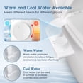 thumbnail image 6 of Doulami Bidet Attachment for Toilet Warm & Cold Water, Non-Electric Toilet Seat Attachment with Embedded Steel Bars, Dual Nozzle Self-Cleaning Ultra-Slim Bidet Adjustable Water Pressure, 6 of 14