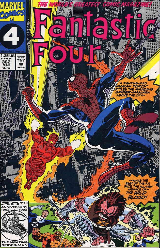 Cover of Fantastic Four #362