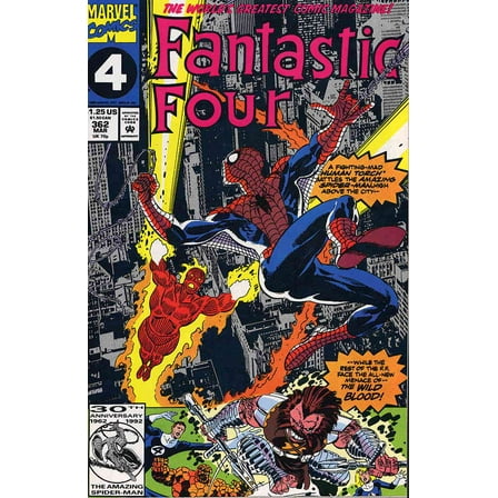 Fantastic Four (Vol. 1) #362 VF ; Marvel Comic Book