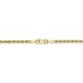 thumbnail image 4 of Leslie's 10K 2.5mm Diamond-Cut Rope Chain (Weight: 12.57 Grams, Length: 30 Inches), 4 of 4