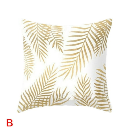Sofa Chair Pillowcase Square Decorative Bed Cushion Cover