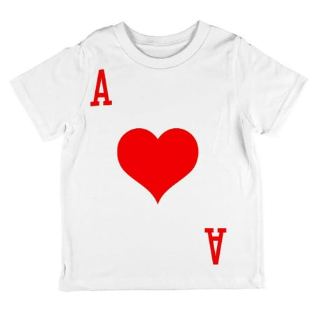 Halloween Ace of Hearts Card Soldier Costume All Over Toddler T Shirt