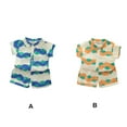 thumbnail image 6 of Summer Clothing Kid Clothes Beach Outfit Chic Design Skin Close Workmanship Softness Multicolored T-shirt Sweet Gift Orange 100, 6 of 8