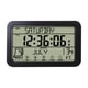 thumbnail image 2 of Reloj de pared electrónico, reloj de pared con fecha, despertador, decoración para mesita de noche, dormitorio. negro, 2 of 9