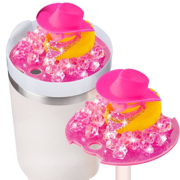 Haooryx Cup Lid Plate Topper for 40 Oz Cup,Cup Lid Decoration for Water Bottle