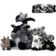 thumbnail image 1 of Juego de peluche de cabra de peluche HyDren de 18 pulgadas con 4 bebés, 1 of 6