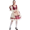 thumbnail image 2 of Disfraces de Halloween 2024 S-XXL, vestido de abuela lobo para teatro, vestido de fiesta de Halloween, vestido de niña, ropa de actuación de cerveza COS, 2 of 5