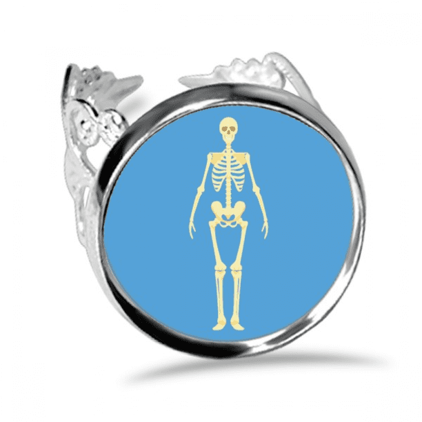 Human Form Rings Human Body Illustration Bone Front Ring Adjustable Love Wedding ...