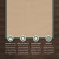 thumbnail image 6 of Linon Athena Sisal and Green 8'9"x12' Rug Area Rug, 6 of 7