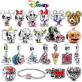 thumbnail image 2 of Marvel Spiderman Charms Fit Pandora 925 Original Bracelets Disney Real 925 Silver Mickey Mouse Minnie Charms Beads DIY Jewelry Gao Jinjia LED, 2 of 2