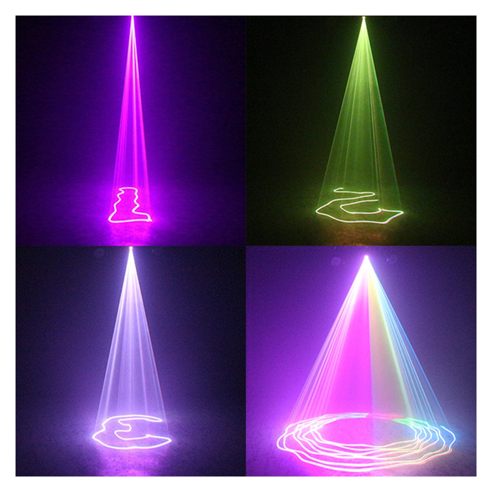 Dj 500mw RGB Beam Scanning Line Projector Disco Lights Party For Home Festival Stage Light