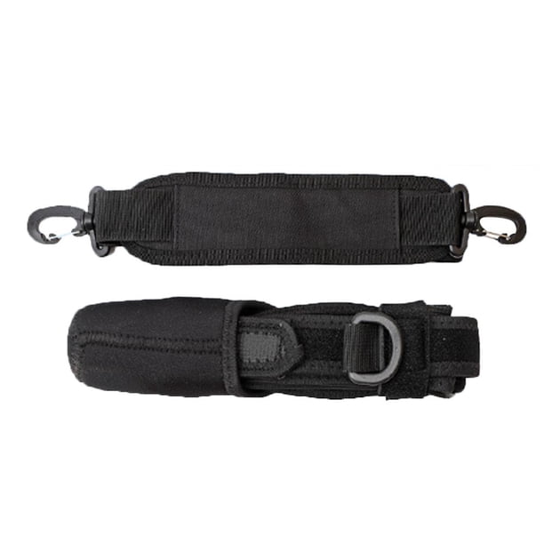 Correa de transporte para caña de pescar, funda protectora ajustable para caña de pescar, soporte para aparejos (largo) Likrtyny Para Estrenar