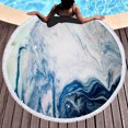 thumbnail image 1 of Patrón circular Playa Piscina Toalla de ducha al aire libre Manta Yoga Mat Wmkox8yii jkg2370, 1 of 2