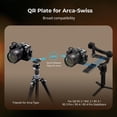 thumbnail image 4 of SmallRig R6 II Hawklock Camera Cage Kit for Canon R6 Mark II, Full Cage with Top Handle and Cable Clamp, Buit-in Cold Shoes and NATO Rails -5197, 4 of 8