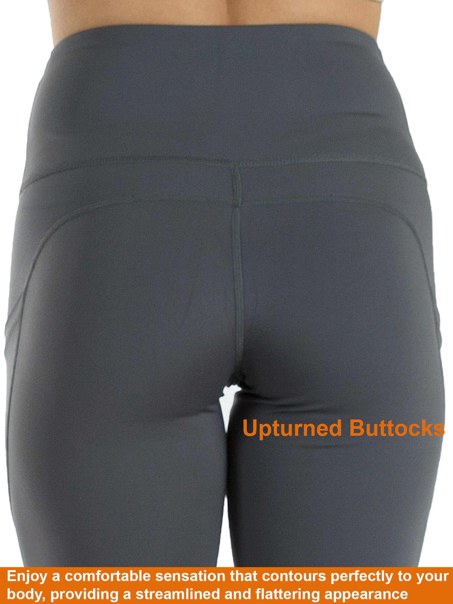3-Pack Women's High Waist Yoga Leggings with Two Side Pockets Sports Legging Pants