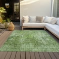 thumbnail image 6 of Addison Rugs Chantille Indoor/Outdoor Transitional Abstract Olive Washable Rectangle Rug, 2'6" x 3'10", 6 of 6