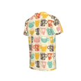 thumbnail image 5 of Honeii Vintage Cup Print Kids Boy T-Shirt,Breathable Round Neck Tee,Stylish Summer Tee for Boys, for Outdoor Activities and Casual Wear, 5 of 7