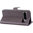 thumbnail image 3 of for Google Pixel 8 Pro Wallet Case for Women, Glitter Bling Diamond PU Leather Folio Cover with Card Slot & Wrist Strap Phone Case for Google Pixel 8 Pro Owl Grey, 3 of 18