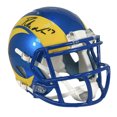 thumbnail image 2 of Puka Nacua Autographed Los Angeles Rams Speed Mini Football Helmet (Fanatics), 2 of 4