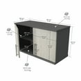 thumbnail image 5 of Inval Kratos 6-Piece Garage Cabinet Set in Chantilly & Dark Gray, 5 of 7