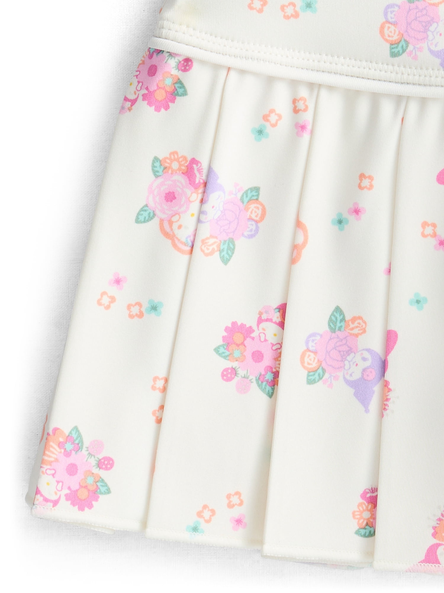 Hello Kitty & Friends Toddler Girls Active Tank Top and Pleated Skort Set, 2-Piece, Sizes 12M-3T