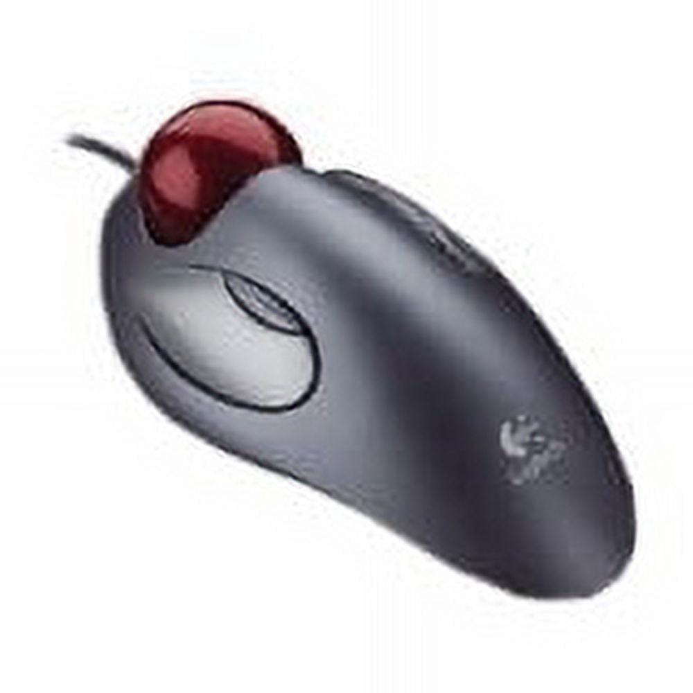 Logitech Trackman Marble Mouse T-BC21 - Souris Trackball Vintage Ergonomique USB - Comme Neuve