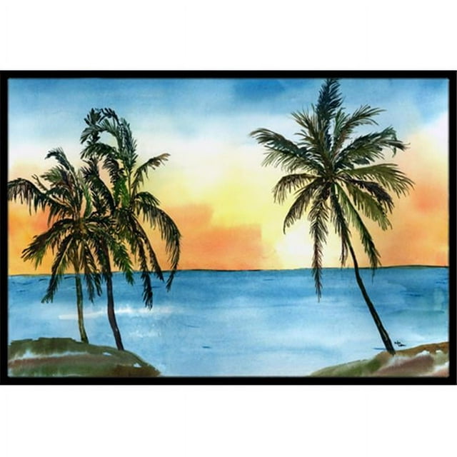 Carolines Treasures 8551MAT Tapis d'Intérieur Ou d'Extérieur 18 x 27 Po