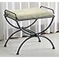 thumbnail image 3 of International Caravan Cambridge Iron Vanity Bench-Sage, 3 of 3