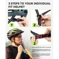 thumbnail image 5 of FUNWICT Lightweight Bike Helmet with Visor for Adults Men Women, Adjustable Fit, Breathable Road MTB Cycling Helmet for Ebike Scooter, 5 of 8