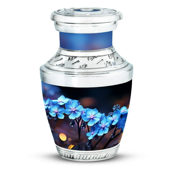Small Engraved Urns For Human Ashes Keepsake - Mom Urns For Human Ashes - Mini Urns For Human Ashes - Cremation Urn For Adults - Little Urns - Outdoor Urn - Decorative Urns (Size -3 Inch,1Pcs)